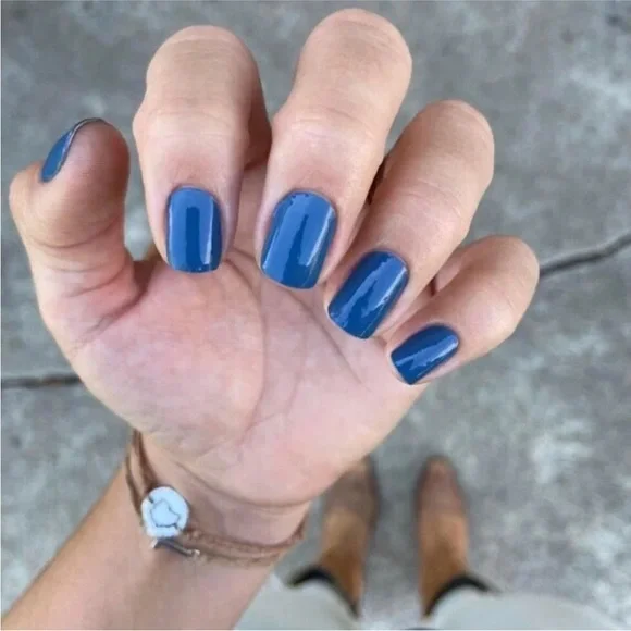 Color Street: Slate of Mind | Blue Gray Fall Winter Solid Crème Cool Muted - Picture 1 of 13